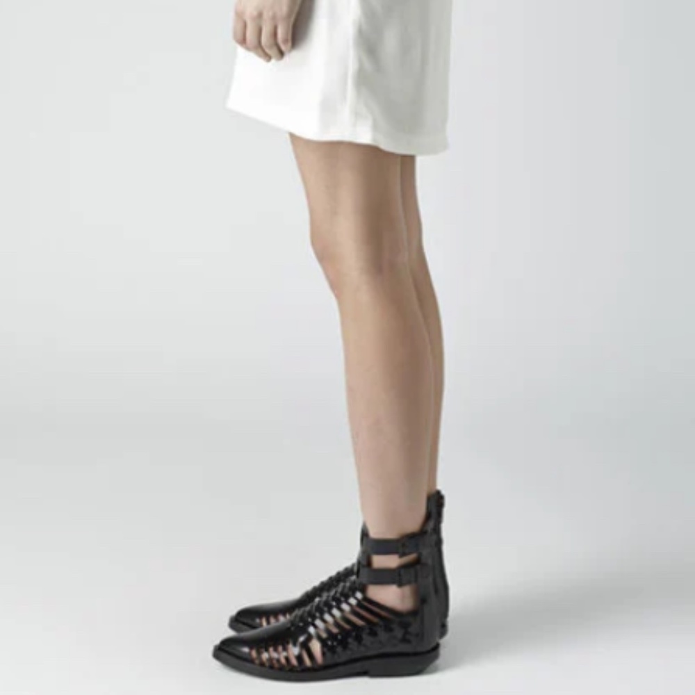 3.1 Phillip Lim PJ sandal black size 38 like new! Worn once. - Picture 3 of 10